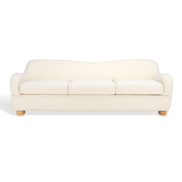 Safavieh Dyanna Boucle Sofa Ivory / Natural SFV4601A