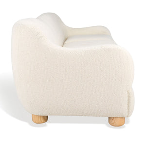 Safavieh Dyanna Boucle Sofa Ivory / Natural SFV4601A