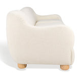 Safavieh Dyanna Boucle Sofa Ivory / Natural SFV4601A