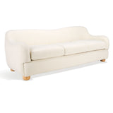 Safavieh Dyanna Boucle Sofa Ivory / Natural SFV4601A