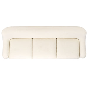 Safavieh Dyanna Boucle Sofa Ivory / Natural SFV4601A