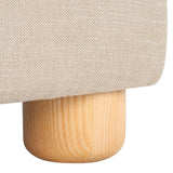 Safavieh Marysa Performance Fabric Accent Chair Beige / Natural SFV4603A