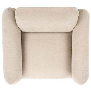 Safavieh Marysa Performance Fabric Accent Chair Beige / Natural SFV4603A