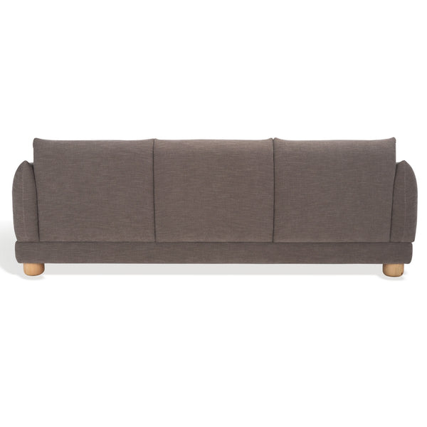 Safavieh Marysa Performance Fabric Sofa Dark Brown / Natural SFV4604B