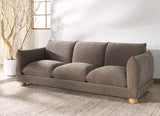 Safavieh Marysa Performance Fabric Sofa Dark Brown / Natural SFV4604B