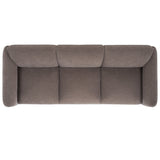 Safavieh Marysa Performance Fabric Sofa Dark Brown / Natural SFV4604B