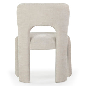 Safavieh Tamlyn Performance Fabric Dining Chair Beige SFV4605A