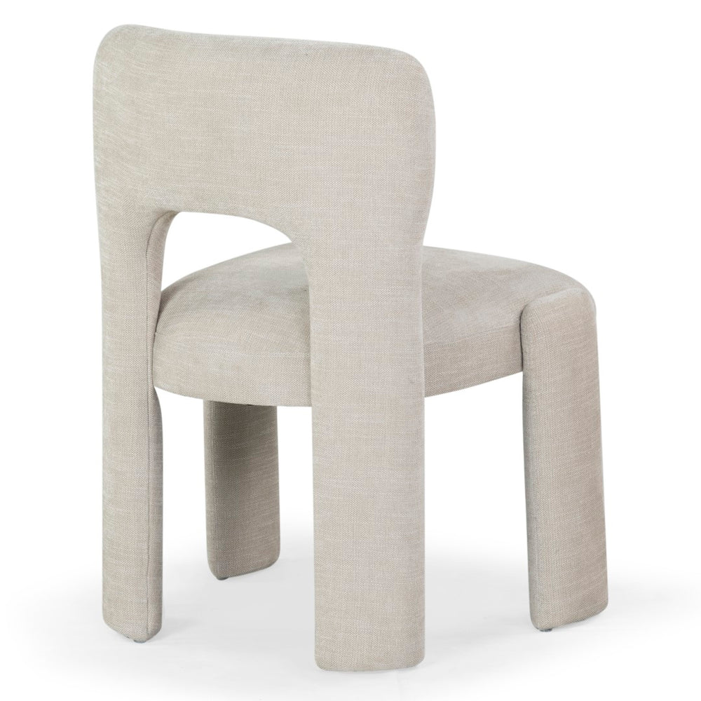 Safavieh Tamlyn Performance Fabric Dining Chair Beige SFV4605A