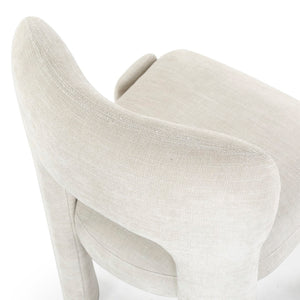 Safavieh Tamlyn Performance Fabric Dining Chair Beige SFV4605A