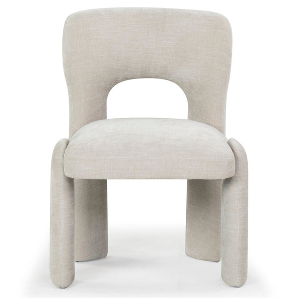 Safavieh Tamlyn Performance Fabric Dining Chair Beige SFV4605A