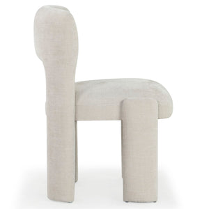 Safavieh Tamlyn Performance Fabric Dining Chair Beige SFV4605A