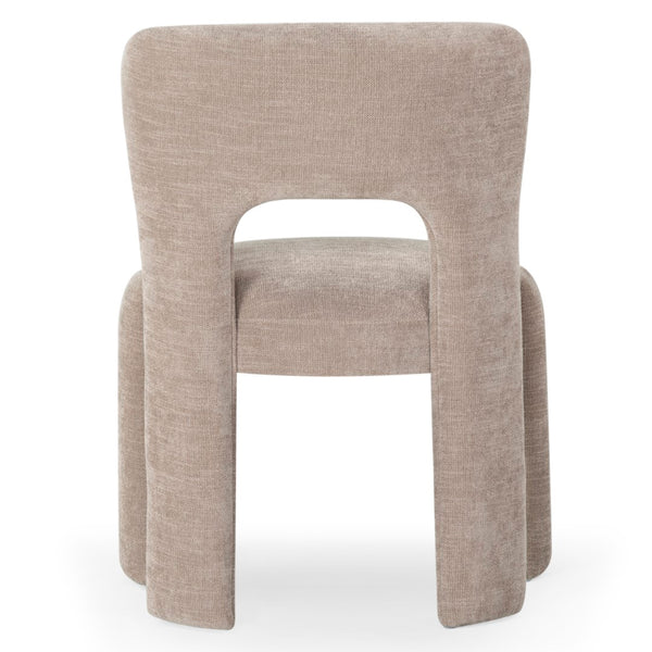 Safavieh Tamlyn Performance Fabric Dining Chair Light Brown SFV4605B
