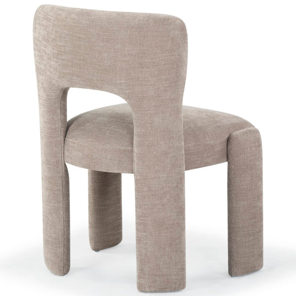 Safavieh Tamlyn Performance Fabric Dining Chair Light Brown SFV4605B