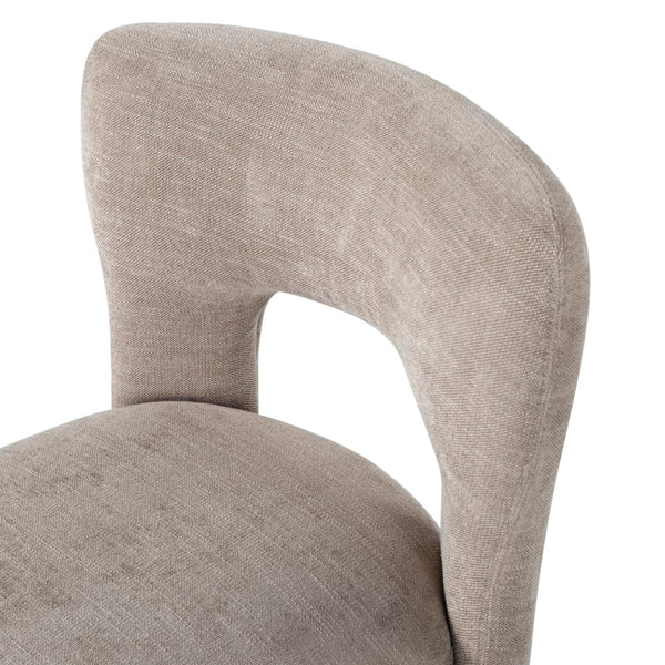 Safavieh Tamlyn Performance Fabric Dining Chair Light Brown SFV4605B