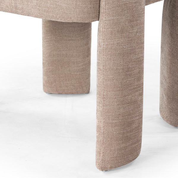 Safavieh Tamlyn Performance Fabric Dining Chair Light Brown SFV4605B