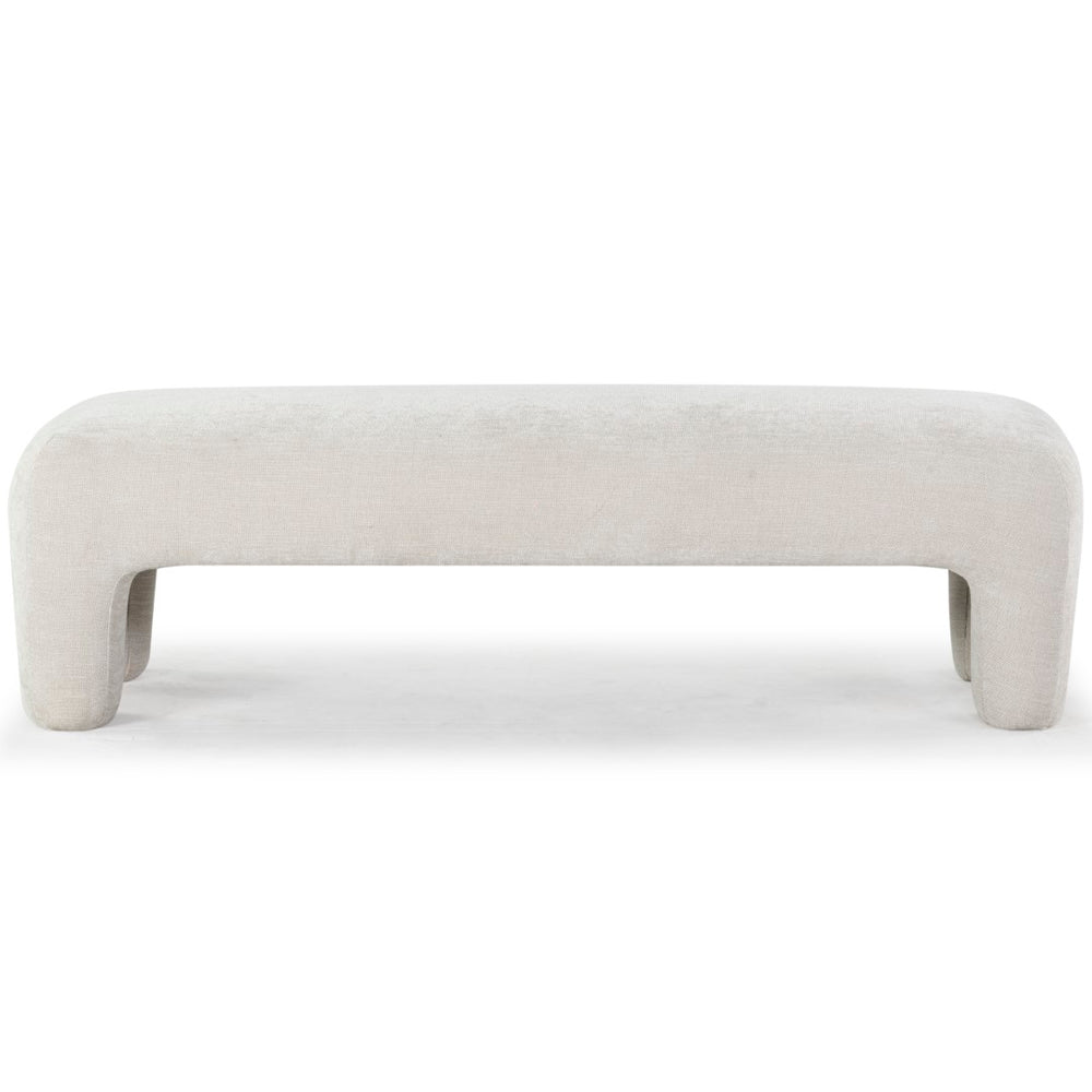 Safavieh Tamlyn Performance Fabric Bench Beige SFV4607A