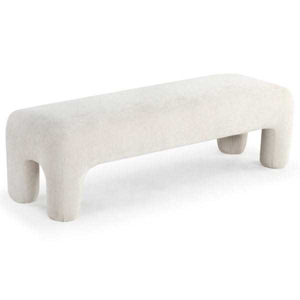Safavieh Tamlyn Performance Fabric Bench Beige SFV4607A