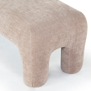 Safavieh Tamlyn Performance Fabric Bench Light Brown SFV4607B