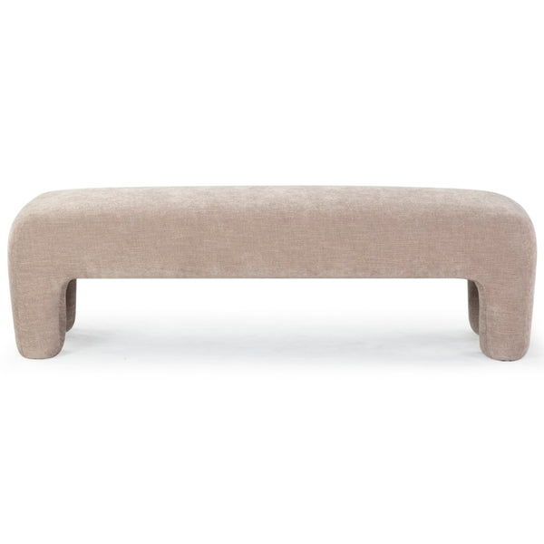 Safavieh Tamlyn Performance Fabric Bench Light Brown SFV4607B