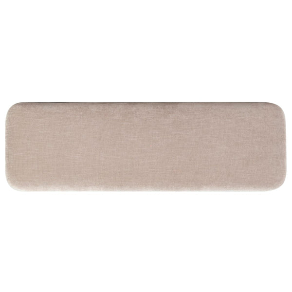 Safavieh Tamlyn Performance Fabric Bench Light Brown SFV4607B