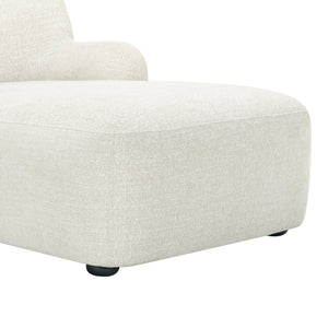 Frederici Chaise Lounge 60"X37.4"X33.1" — Solid Wood Frame, High-Density Foam, Modern Accent Seating