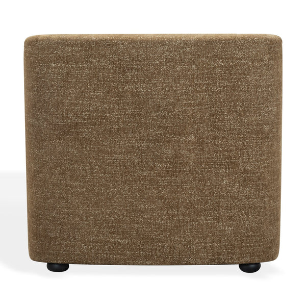Frederici Chaise Lounge 60"X37.4"X33.1" — Solid Wood Frame, High-Density Foam, Modern Accent Seating