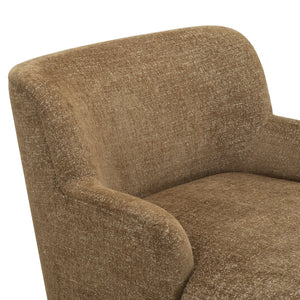 Frederici Chaise Lounge 60"X37.4"X33.1" — Solid Wood Frame, High-Density Foam, Modern Accent Seating