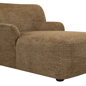 Frederici Chaise Lounge 60"X37.4"X33.1" — Solid Wood Frame, High-Density Foam, Modern Accent Seating