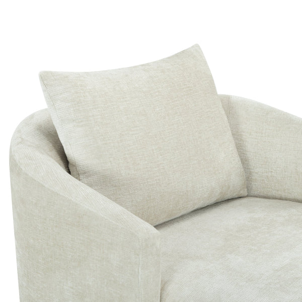 Gwendelyn Chaise Lounge With Solid Wood Frame And Plush Foam Cushioning For Modern Living Spaces