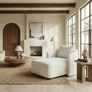 Gwendelyn Chaise Lounge With Solid Wood Frame And Plush Foam Cushioning For Modern Living Spaces