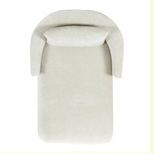 Gwendelyn Chaise Lounge With Solid Wood Frame And Plush Foam Cushioning For Modern Living Spaces