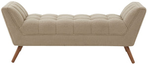 Safavieh Damian Tufted Bench Brown / Dark Brown SFV4755F