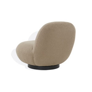 Safavieh Stevie Velvet Accent Chair Brown / Black SFV4767G