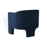 Safavieh Londyn Velvet Accent Chair Navy SFV4770I