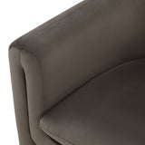 Safavieh Laylette Upholstered Accent Chair Dark Brown SFV4771A