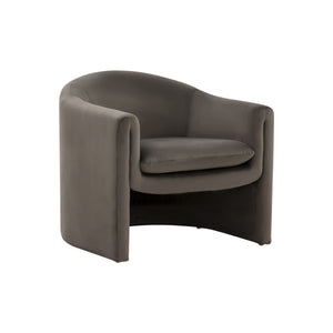 Safavieh Laylette Upholstered Accent Chair Dark Brown SFV4771A