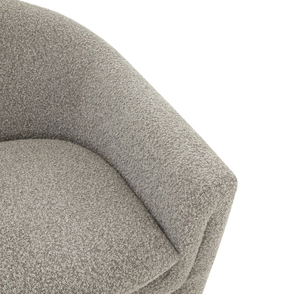 Safavieh LAYLETTE Boucle Accent Chair — Modern Design with Luxurious Upholstery for Stylish Living Spaces Light Grey SFV4771F