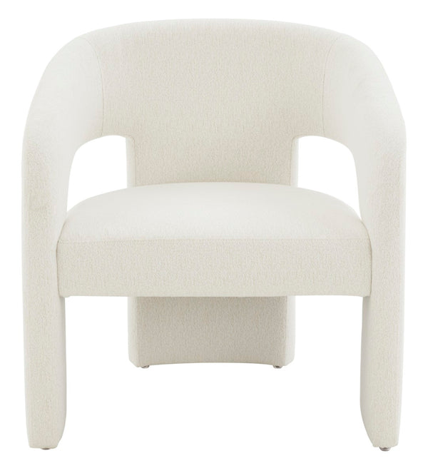 Safavieh Roseanna Modern Accent Chair Ivory SFV4780D