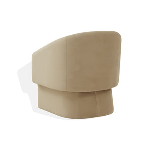 Safavieh Susie Barrel Back Accent Chair Light Brown SFV4781E