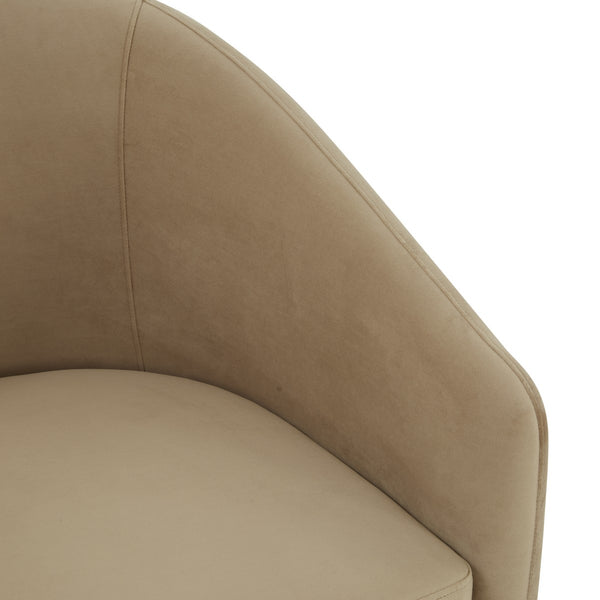 Safavieh Susie Barrel Back Accent Chair Light Brown SFV4781E