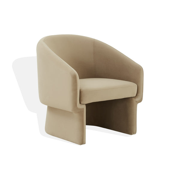 Safavieh Susie Barrel Back Accent Chair Light Brown SFV4781E