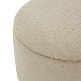 Safavieh Mariabella Boucle Storage Ottoman Oatmeal Wood / Fabric / Foam  SFV4793C