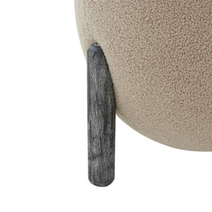 Safavieh Clarabella Upholstered Ottoman Brown / Black SFV4800E