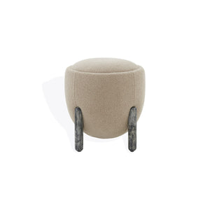 Safavieh Clarabella Upholstered Ottoman Brown / Black SFV4800E