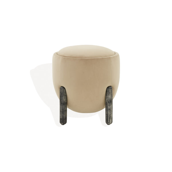 Safavieh Clarabella Upholstered Ottoman Light Brown / Black SFV4800F