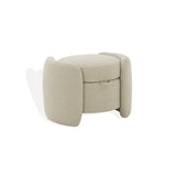 Safavieh Danianna Boucle Storage Ottoman Oatmeal SFV4804C