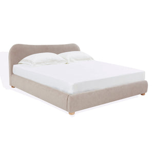 Safavieh Beccarose Boucle Queen Bed SFV4811C-Q-2BX