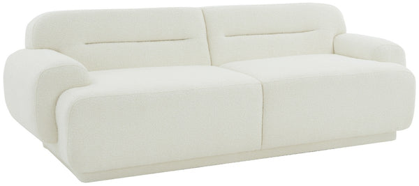Safavieh Taylina Boucle Sofa XII23 Ivory Wood / Fabric / Foam  SFV4815A
