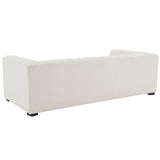 Safavieh Petryna Boucle Tufted Sofa IIX Cream SFV4824B