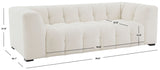 Safavieh Petryna Boucle Tufted Sofa IIX Cream SFV4824B